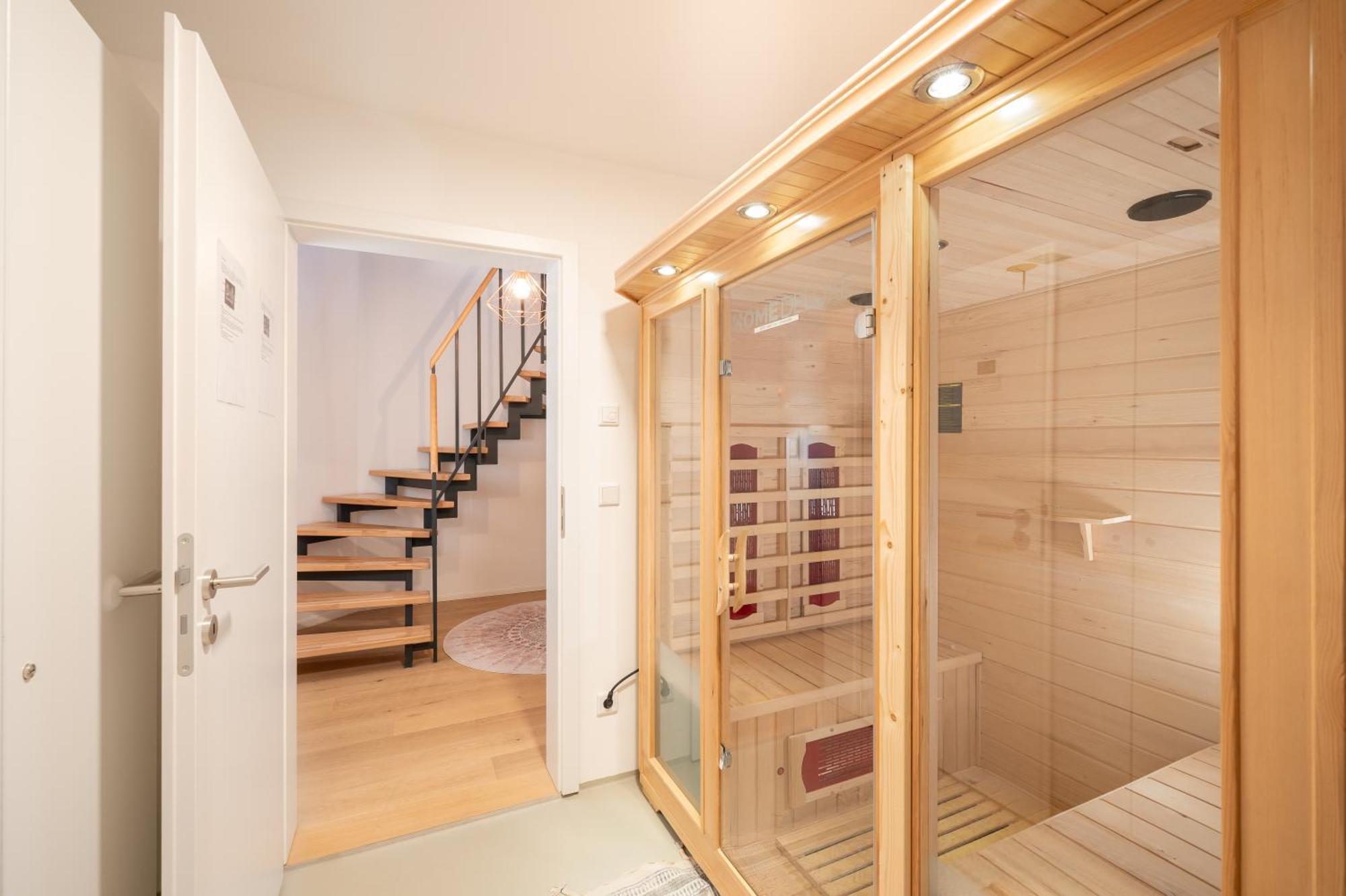 Liboria: Stylisches Haus; Sauna ; 4min Zum Apartment *